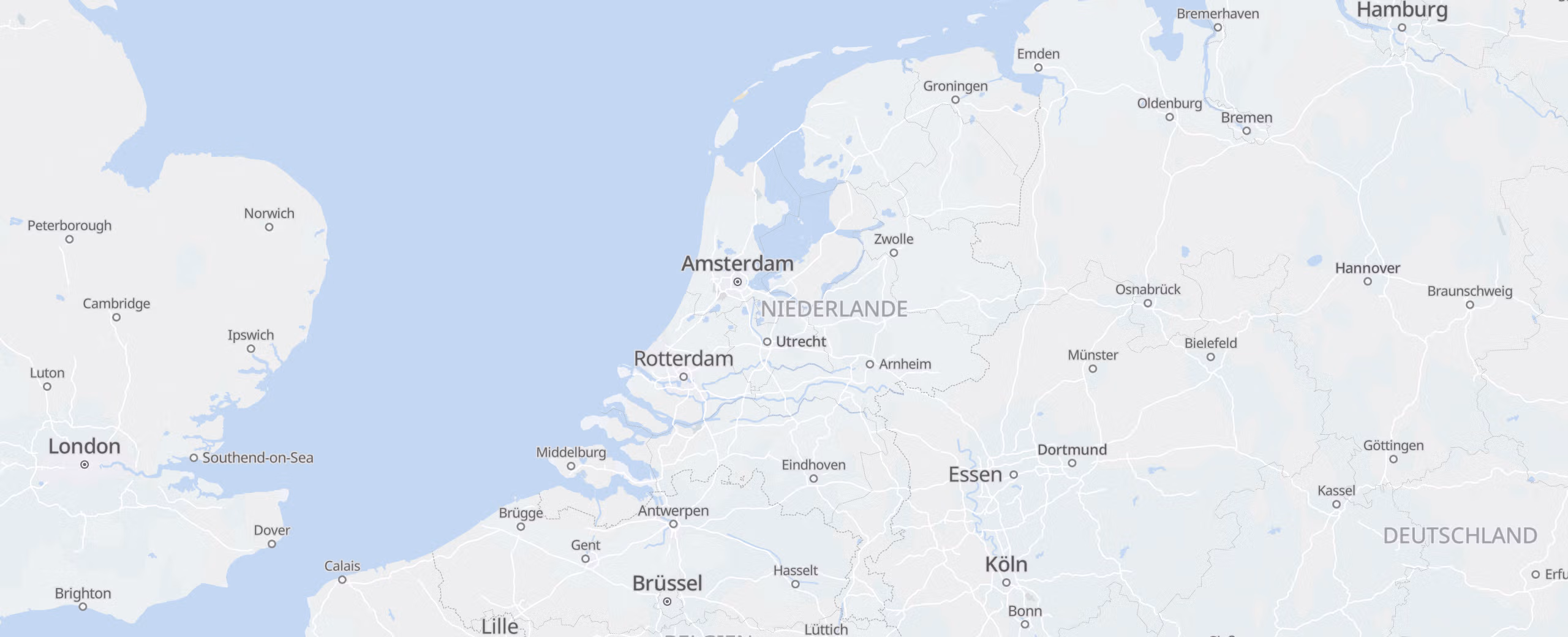Niederlande cities map
