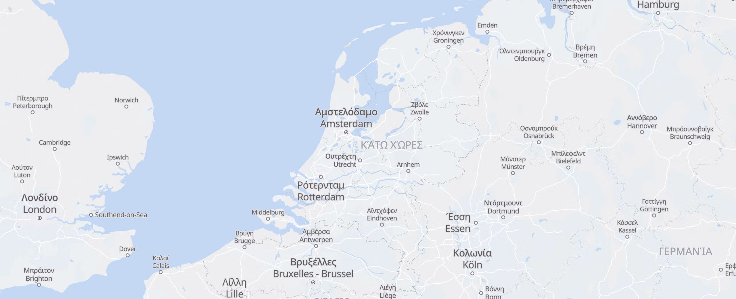 Ολλανδία cities map