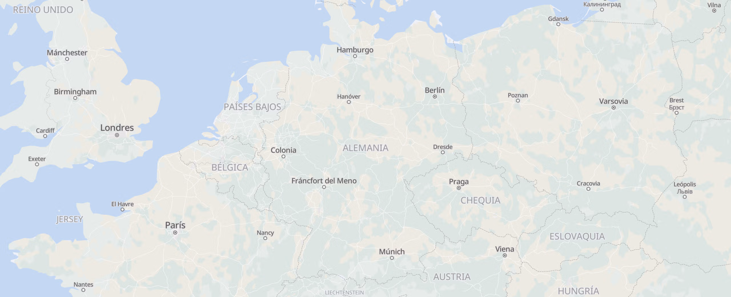 Alemania cities map