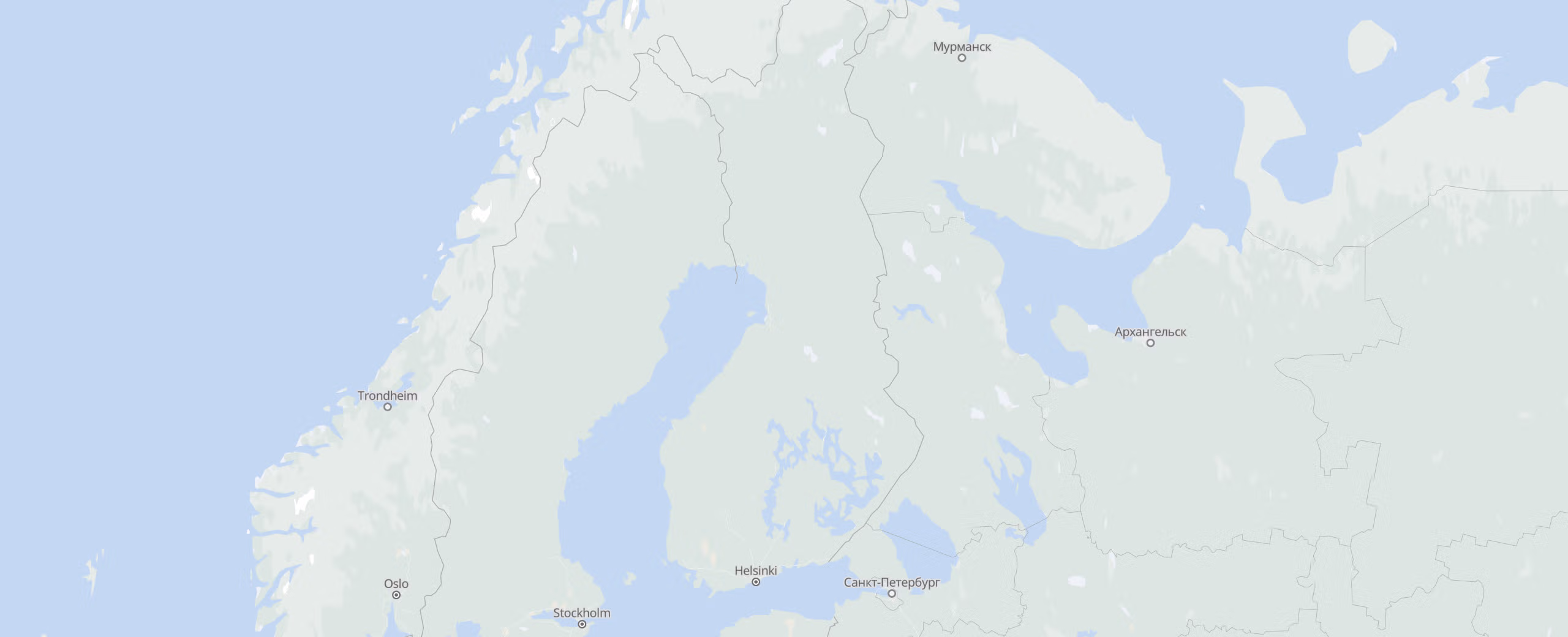 フィンランド cities map