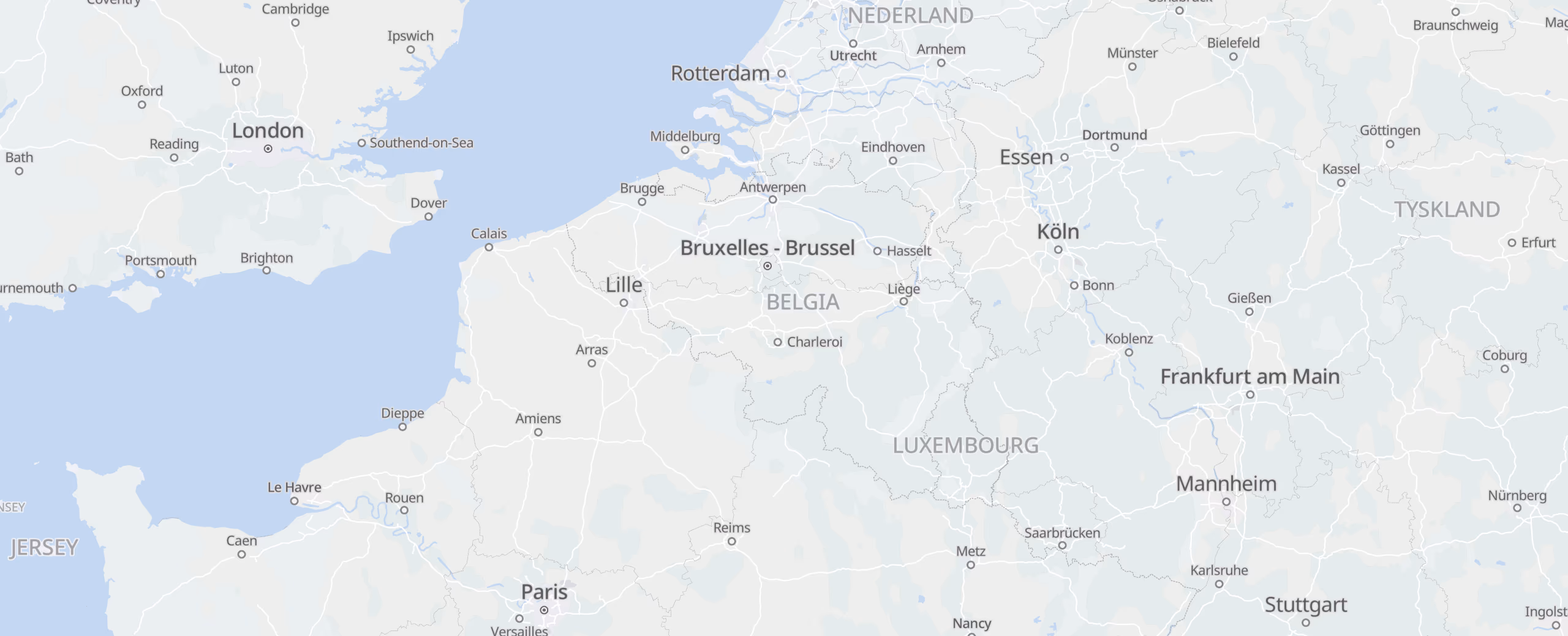 Belgia cities map