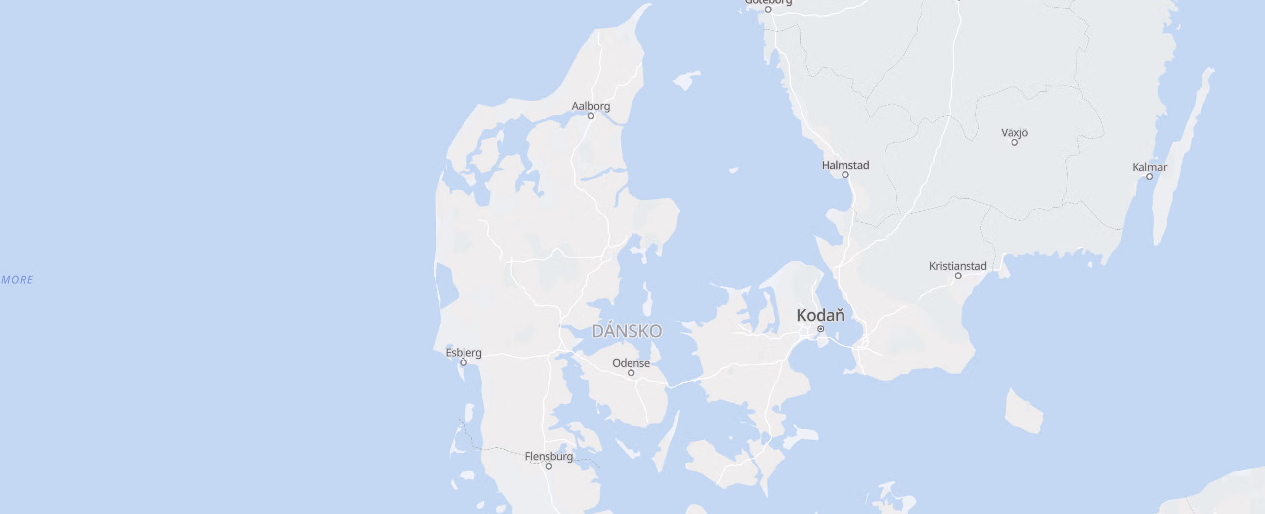 Dánsko cities map