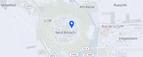Nordic & cross des remparts - Neuf-Brisach