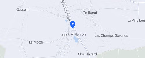 Saint m'Hervon by night - Montauban-de-Bretagne