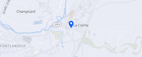 La corrida de Noël - La Crèche
