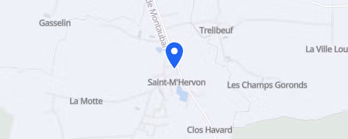 Saint m'Hervon by night - Montauban-de-Bretagne