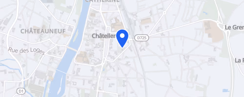 Le feu au lac - Châtellerault