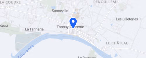 10 km de Tonnay-Charente