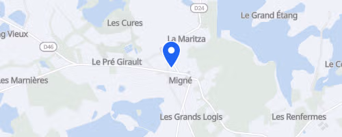 La ronde des étangs de Migné