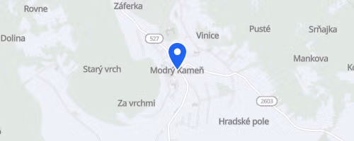 Hradný gaštanový beh Modrý Kameň