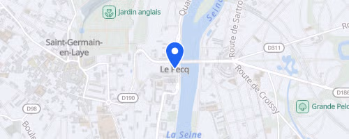 Parc Corbière du Pecq - parcours entre Le Pecq et Port Marly